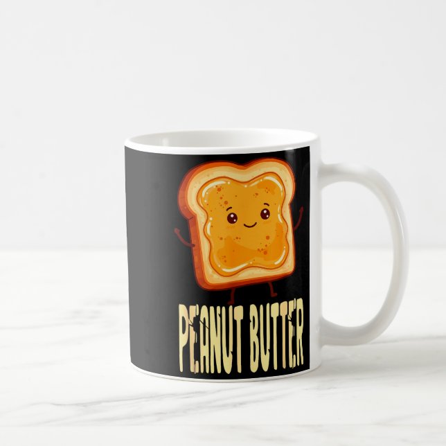 Peanut Butter &amp; Jelly Matching Couple Friends  Coffee Mug (Right)