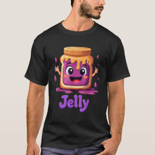 Peanut Butter And Jelly Best Friend Matching  T-Shirt