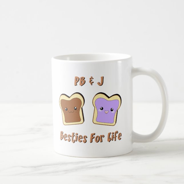 Peanut Butter and Jelly Coffee Mug (Right)