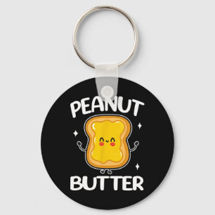 Peanut Butter And Jelly Couple Matching Halloween  Keychain