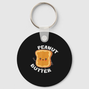 Peanut Butter And Jelly Matching Couple Funny Cool Keychain