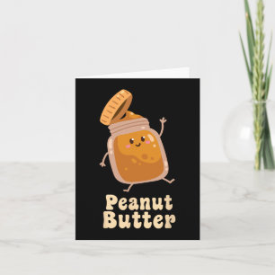 Peanut Butter and Jelly Matching Couple Halloween Card