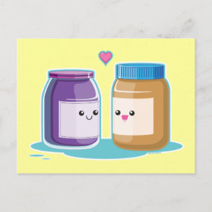 Peanut Butter and Jelly Postcard