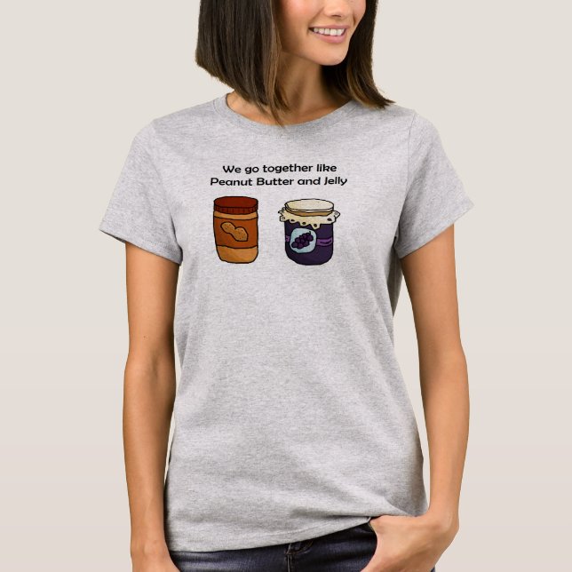 Peanut Butter and Jelly T-Shirt (Front)