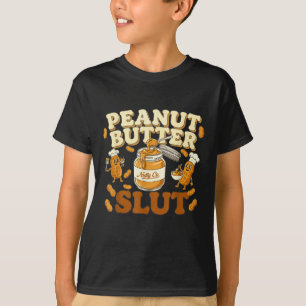 Peanut Butter Funny Peanut Butter Lovers Apparel T-Shirt