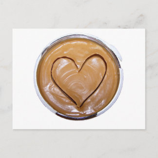 Peanut Butter Heart Postcard