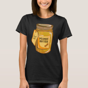 Peanut Butter Jar  Jelly Food  Graphic T-Shirt