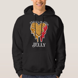 Peanut Butter Jelly Couple Matching Butter Sandwic Hoodie