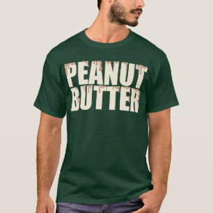 Peanut Butter Jelly Matching Couples Lover Hallowe T-Shirt