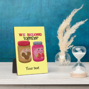 Peanut Butter & Jelly Photo Plaque