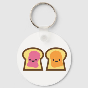 Peanut Butter Jelly Time! Keychain
