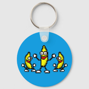Peanut Butter Jelly Time Keychain