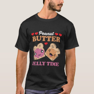 Peanut Butter Jelly Time Twin T-Shirt
