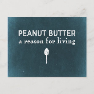 Peanut Butter Postcard