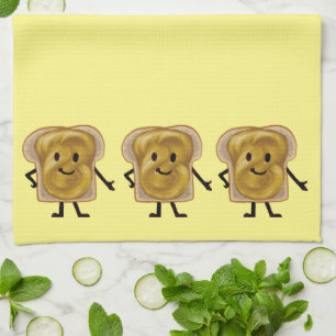 Peanut Butter Sandwich Buddy Kitchen Towel