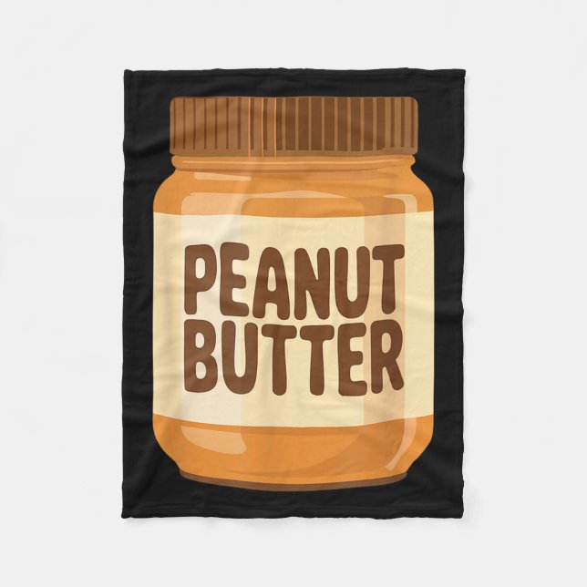 Peanut Butter Shirt Adult Men Women Kids Jelly Cos Fleece Blanket (Front)