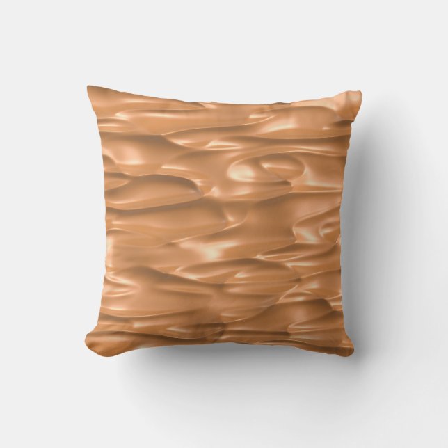 Peanut Butter Spread Throw Pillow (Front)