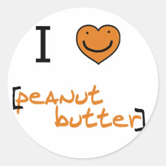 Peanut Butter Sticker
