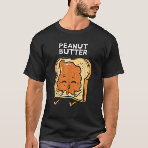 Peanut Butter Toast Matching Halloween Couples Him T-Shirt