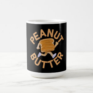 Peanut Butter Vibes Funny & Cute Design Coffee Mug