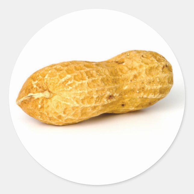 Peanut Classic Round Sticker (Front)