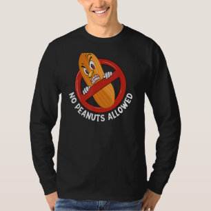 Peanut Food Allergy Awareness Alert T-Shirt
