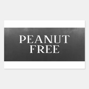 Peanut Free Allergy Safe Culinary Sticker