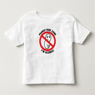 Peanut Free Zone Toddler T-Shirt