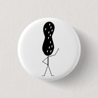peanut-head 1 inch round button