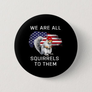 Peanut The Squirrel - Justice For Peanut Mega Paea 2 Inch Round Button