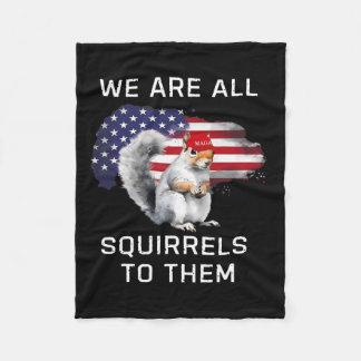 Peanut The Squirrel - Justice For Peanut Mega Paea Fleece Blanket