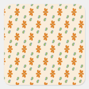 Peanut What Happened?  Square Sticker