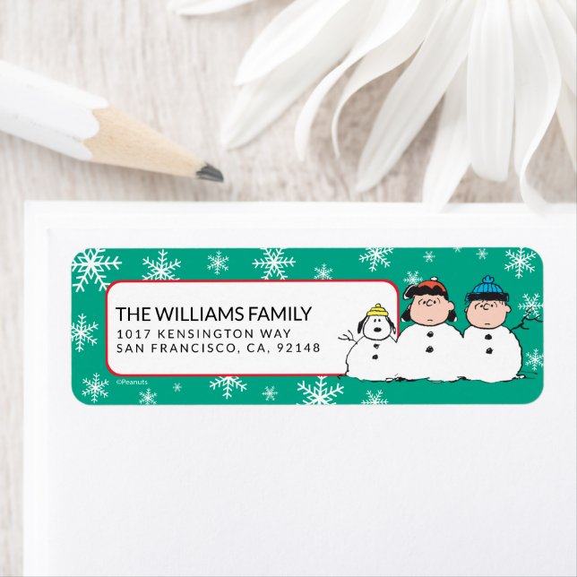 Peanuts | 3 Person Snowman (Insitu)