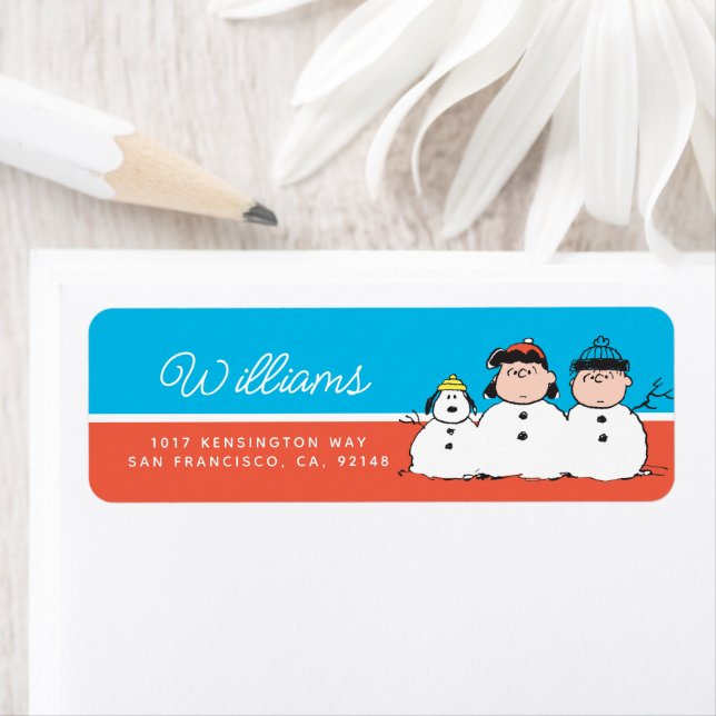 Peanuts | 3 Person Snowman (Insitu)