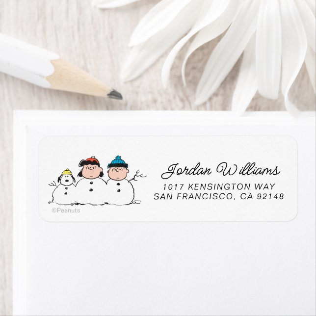 Peanuts | 3 Person Snowman (Insitu)