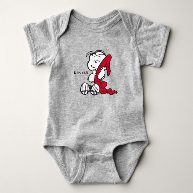 Peanuts | A Linus Smile Baby Bodysuit (Front)