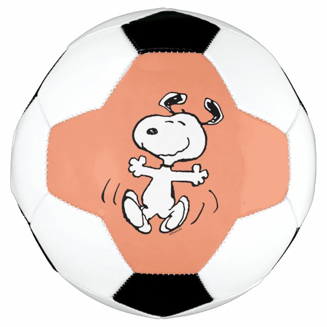 Peanuts | A Snoopy Happy Dance Soccer Ball (Front)