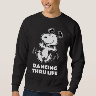 Peanuts   A Snoopy Happy Dance Sweatshirt