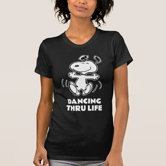 Peanuts | A Snoopy Happy Dance T-Shirt (Front)