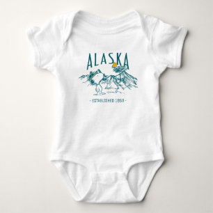 Peanuts   Alaska The Last Frontier Baby Bodysuit