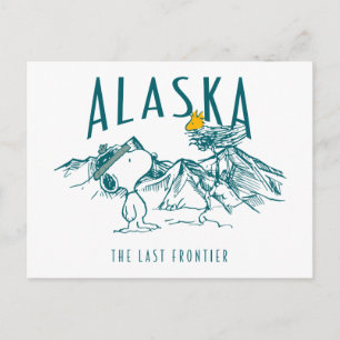 Peanuts   Alaska The Last Frontier Postcard