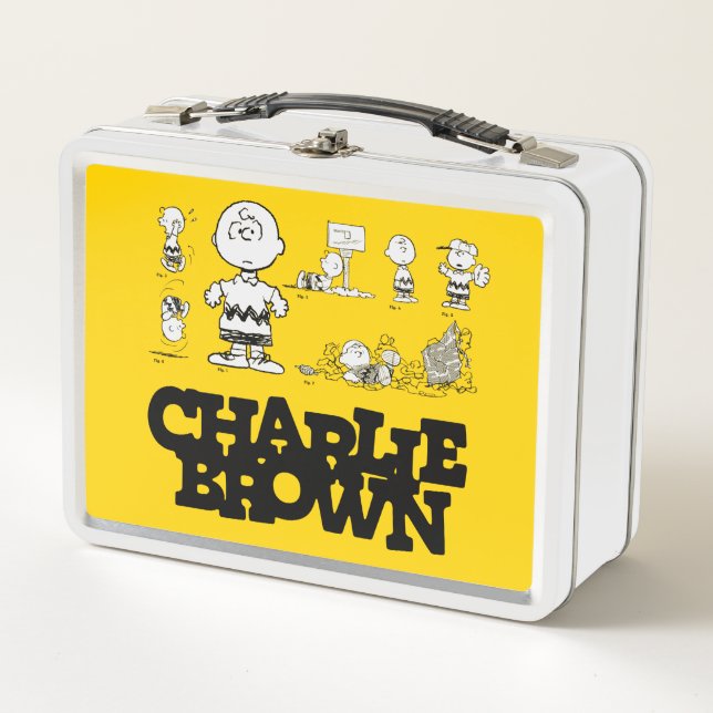 Peanuts | Always Charlie Brown Metal Lunch Box (Front)