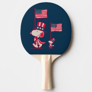 Peanuts   American Summer Old Glory Ping Pong Paddle