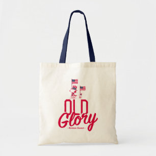 Peanuts   American Summer Old Glory Tote Bag