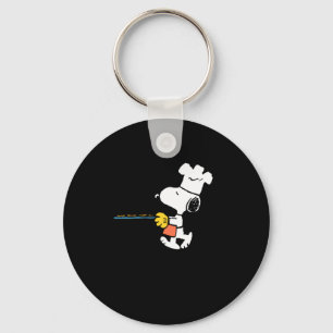 Peanuts Baking Cookies Keychain
