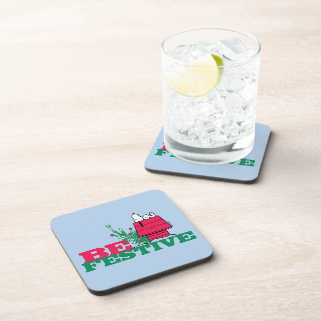 Peanuts | Be Festive Coaster (Right Side)