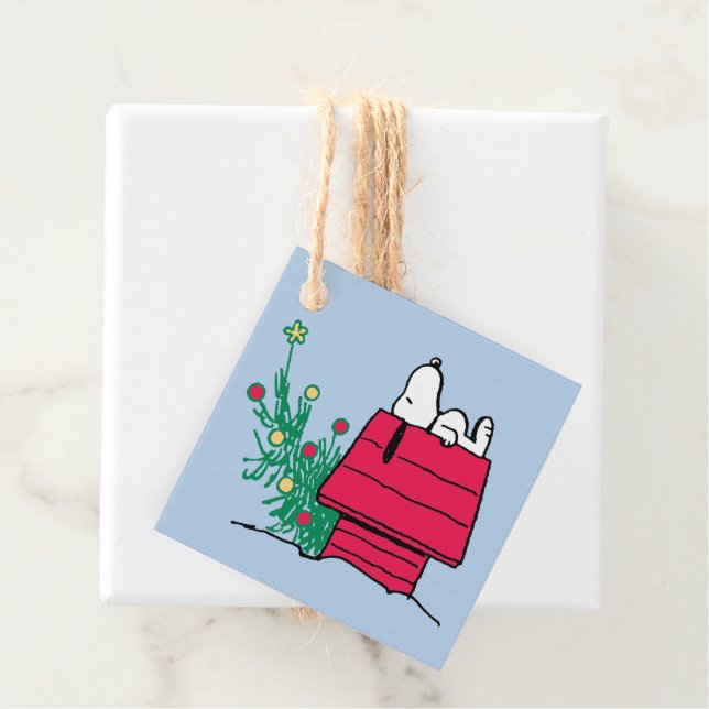 Peanuts | Be Festive Favour Tags (In Situ)