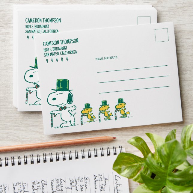 Peanuts | Candy Cane Cuties Envelope (Stacked)