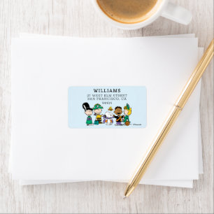 Peanuts Candy Crew Halloween Gang Label