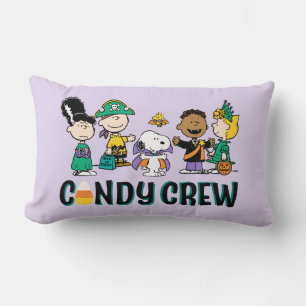 Peanuts Candy Crew Halloween Gang Lumbar Pillow